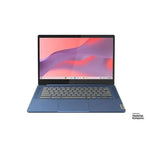 Lenovo Chromebook 14" IdeaPad Slim 3 4GB 64GB MediaTek (100% Battery) Blue - Excellent Pre-owned