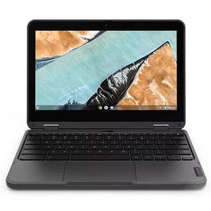 Lenovo Chromebook 300e Gen 3 Touch 4GB 32GB with Stylus Black skinned - Good Pre-owned
