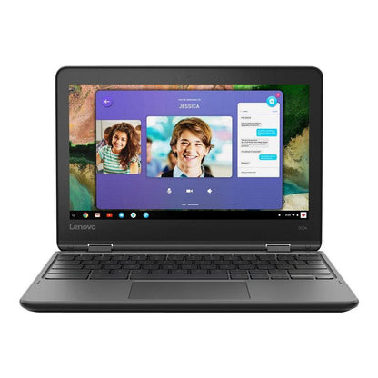 Lenovo Chromebook Lenovo Chromebook 11 300e (Gen 1) 2-in-1 Touch Screen 4GB 32GB Black - Good Pre-owned