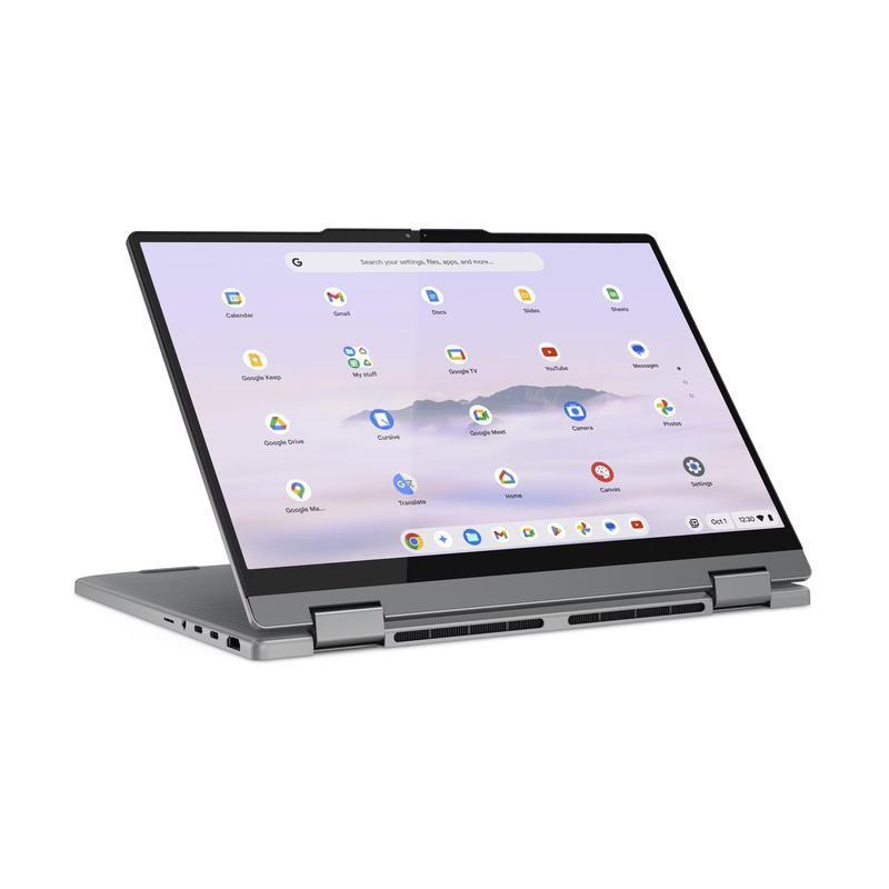 Lenovo Chromebook Plus 2-in-1 14ITN10 14-inch Touchscreen 8GB RAM 128GB UFS Grey (100% Battery Health) - Good Pre-Owned