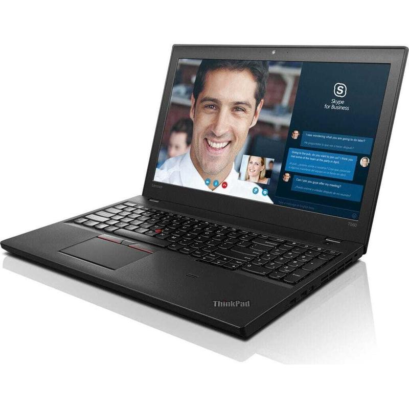 Lenovo ThinkPad T560 15.6" i5-6300U 8GB 512GB Black – Excellent Pre-owned