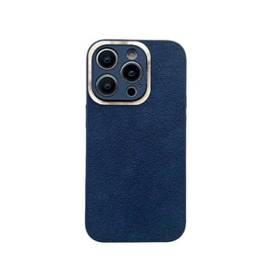 Luxe Leather Protective Phone Case for iPhone 11 Pro - Blue