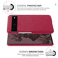 Luxury Textured Back Case for Google Pixel 7 - Red