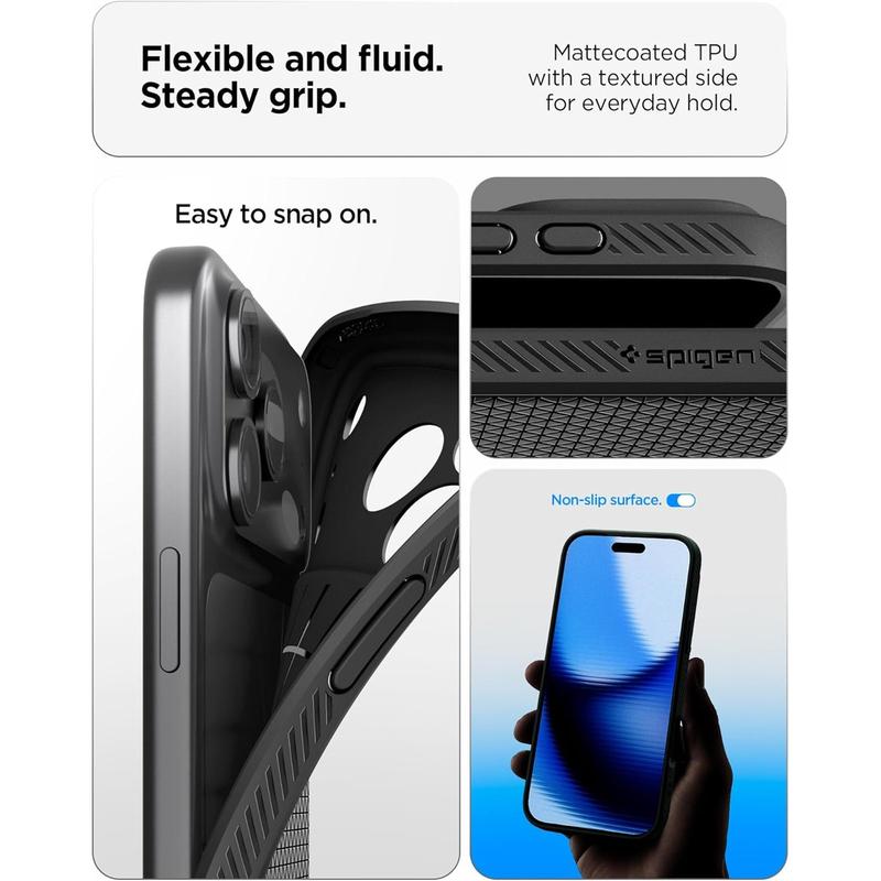 Spigen Liquid Air Case for Apple iPhone 17 Pro Max Black - Brand New