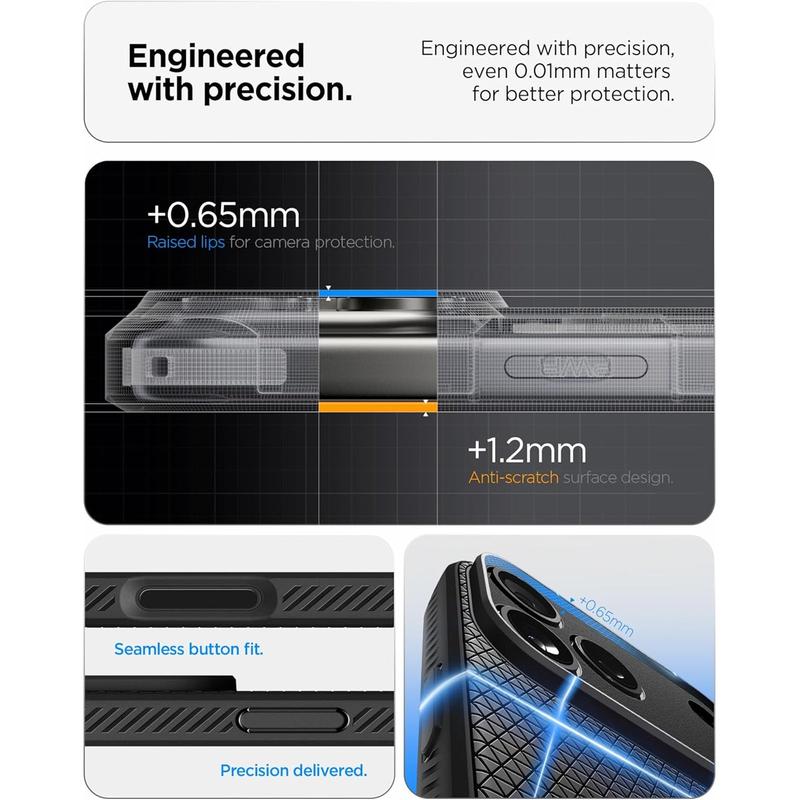 Spigen Liquid Air Case for Apple iPhone 17 Pro Max Black - Brand New
