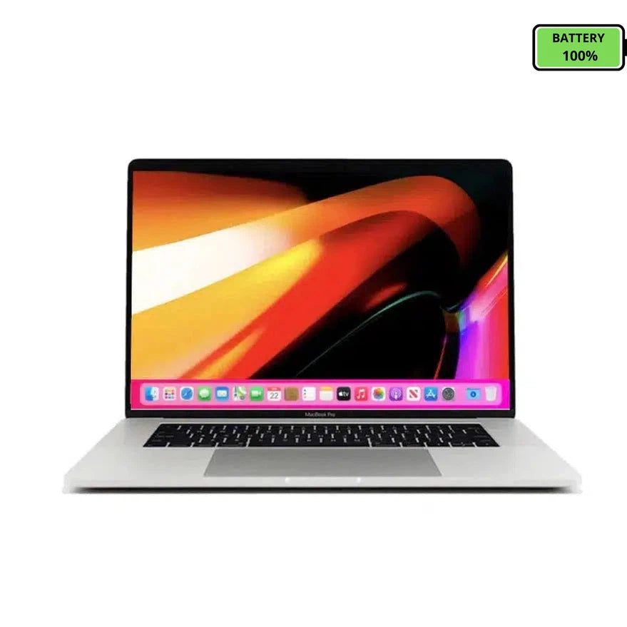 MacBook Pro 15" 2019 Touch Bar i9 32GB 512GB Silver - Excellent - Refurbished (New Battery)