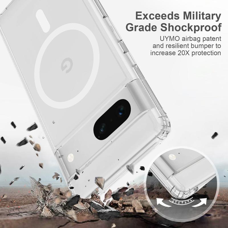 MagSafe Compatible Clear Case for Google Pixel 7a