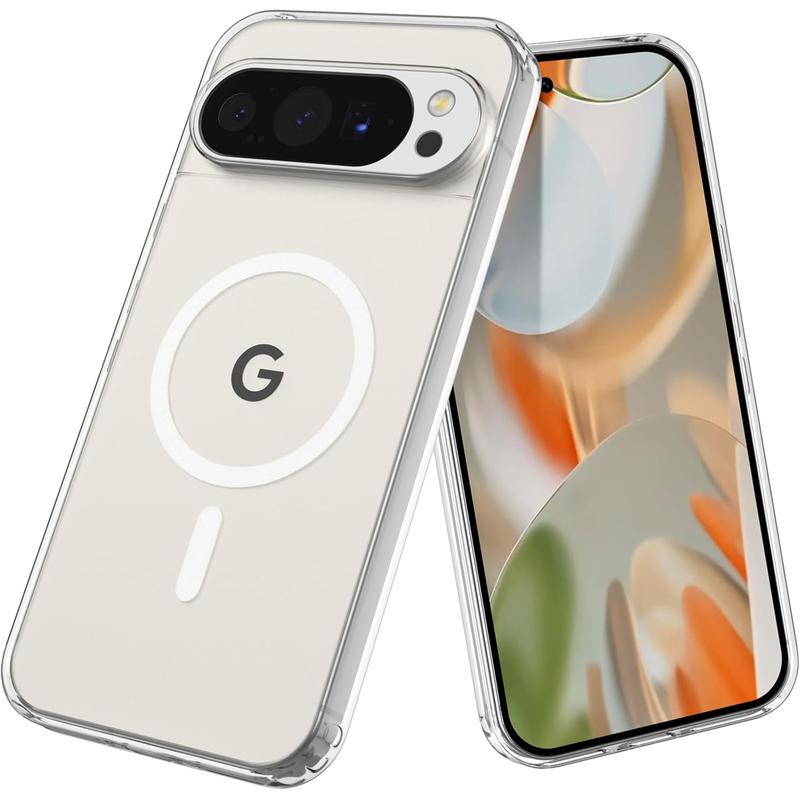 MagSafe Compatible Clear Case for Google Pixel 9 Pro