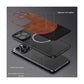 MagSafe Magnetic Leather Back Case for iPhone 14 Pro - Brown