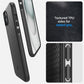 MagSafe Rugged Case for iPhone 15 - Black