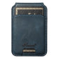 Magnetic Card Slots PU Leather Case for iPhone 15 - Blue