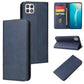 Magnetic Wallet Leather Phone Case For iPhone for iPhone 13 Pro - Navy Blue