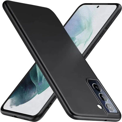Matte Silicone Soft TPU case For Samsung Galaxy A53 - Black