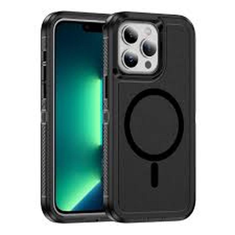MaxGuard MagneticShield Phone Case – For iPhone 13 / iPhone 14 - Black