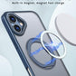 MaxGuard Ring Holder MagSafe Frosted Case for iPhone 16 – Black
