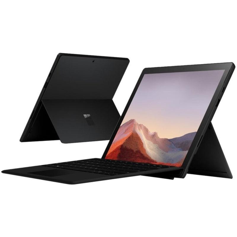 Microsoft Surface Pro 7 12.3-inch Intel Core i5 8GB RAM 256GB SSD Black with Keyboard - Acceptable Pre-owned