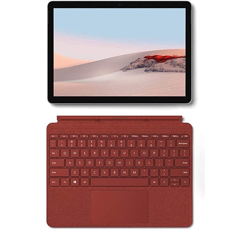 Microsoft Surface Pro 7+ i7 16GB RAM 256GB Black/ Poppy Red with Keyboard - Excellent Pre-owned