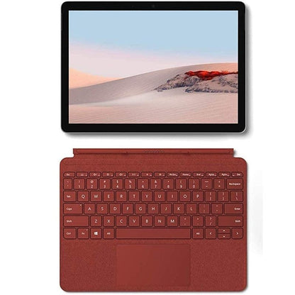 Microsoft Surface Pro 7+ i7 16GB RAM 256GB Black/ Poppy Red with Keyboard - Excellent Pre-owned