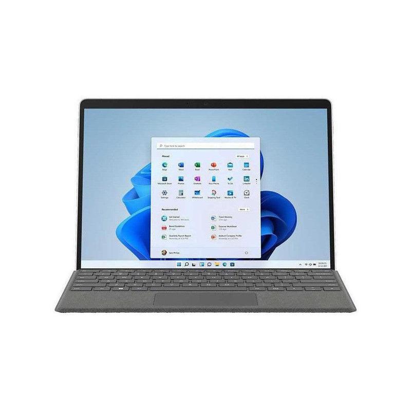 Microsoft Surface Pro 8 13" i5 16GB 256GB Platinum with Keyboard + Pen - Excellent Pre-owned