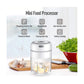 Mini Portable food chopper USB Chargeable - White