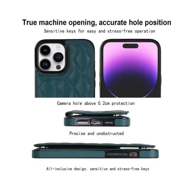 Multifunctional Wallet Mobile Phone Case for Apple iPhone 11 Pro- Green