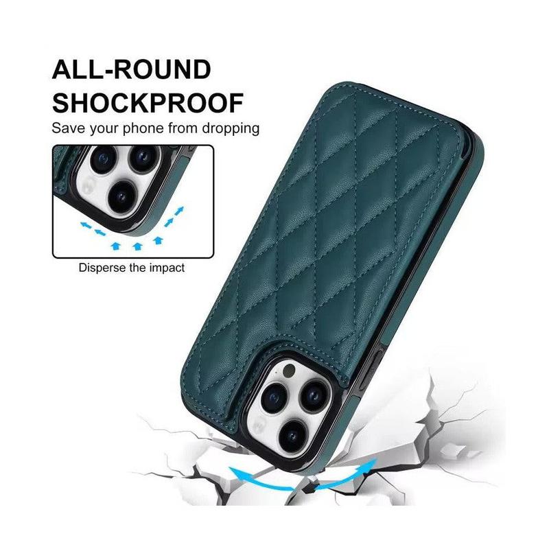 Multifunctional Wallet Mobile Phone Case for Apple iPhone 11 Pro- Green