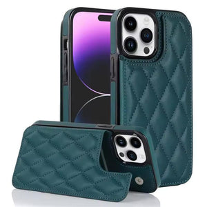 Multifunctional Wallet Mobile Phone Case for Apple iPhone 11 Pro- Green