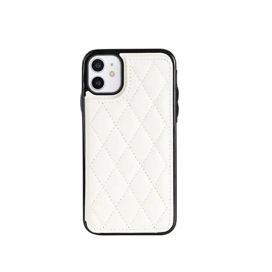 Multifunctional Wallet Mobile Phone Case for Apple iPhone 13 Mini - White