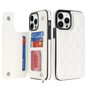 Multifunctional Wallet Mobile Phone Case for Apple iPhone XR - White