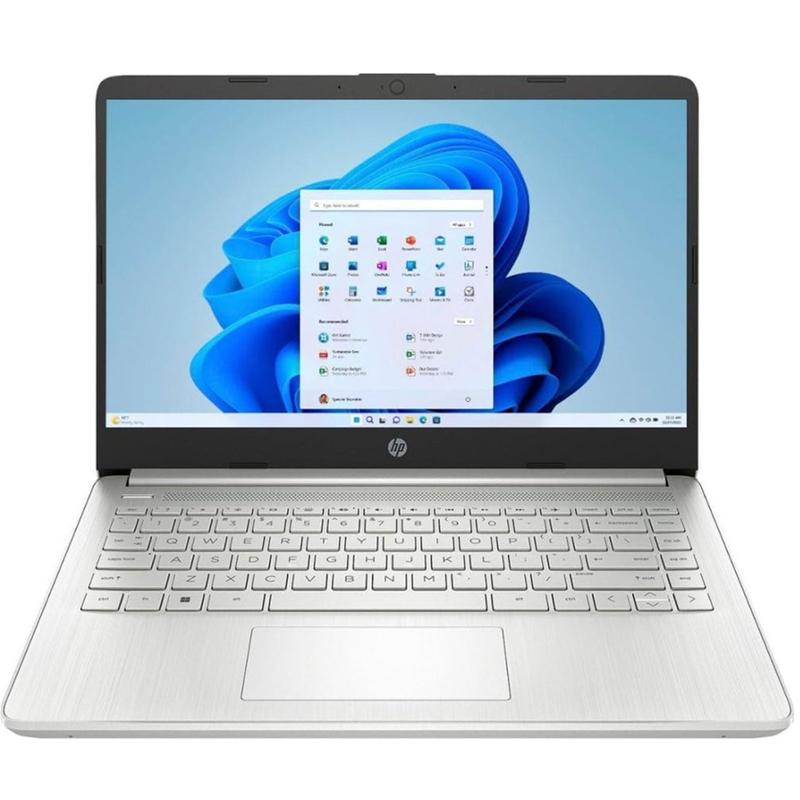 HP 14s-dq0523TU 14-inch Intel Celeron N4120 4GB RAM 64GB Silver (100% Battery Health) - Good Pre-owned