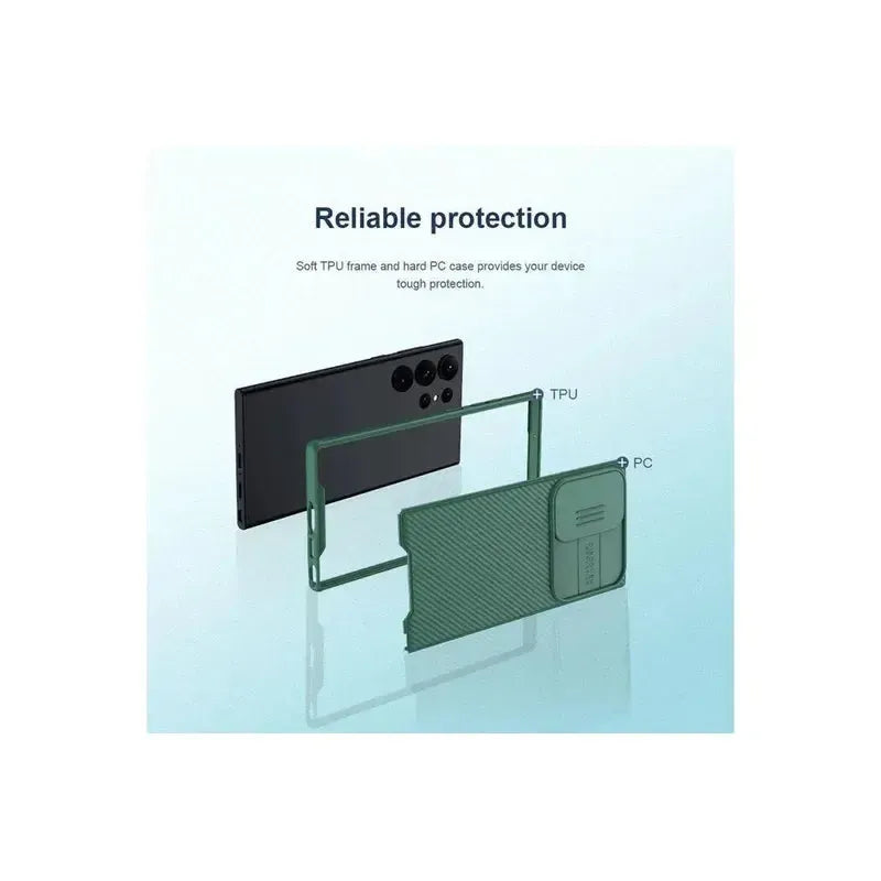 Nillkin Camshield Pro Case for Samsung Galaxy S24 Ultra - Black