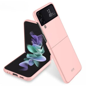 PC Luxury Foldable Phone Case For Samsung Z Flip 4 - Pink