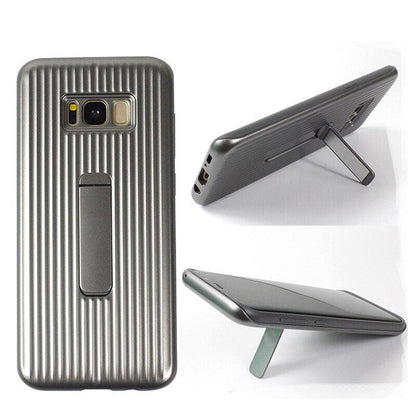 Rugged Mobile Phone Stand Case for S10 Plus Silver