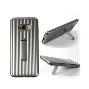 Rugged Mobile Phone Stand Case for S9 Silver