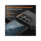 Rugged Shockproof Heavy Duty Case for Samsung Galaxy S24 Ultra - Black