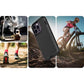 Rugged Shockproof Heavy Duty Case for iPhone 12/12 Pro - Black