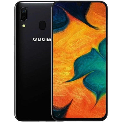 Samsung Galaxy A30 4GB 32GB Black - Good Refurbished (New Battery)