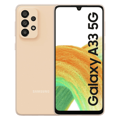 Samsung Galaxy A33 5G 8GB 128GB Peach (Dual SIM) - Excellent Pre-owned