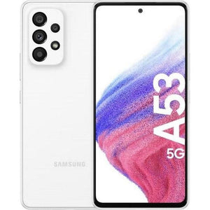 Samsung Galaxy A53 5G 6GB 128GB Dual SIM (100% Battery) Awesome White - Excellent Pre-owned