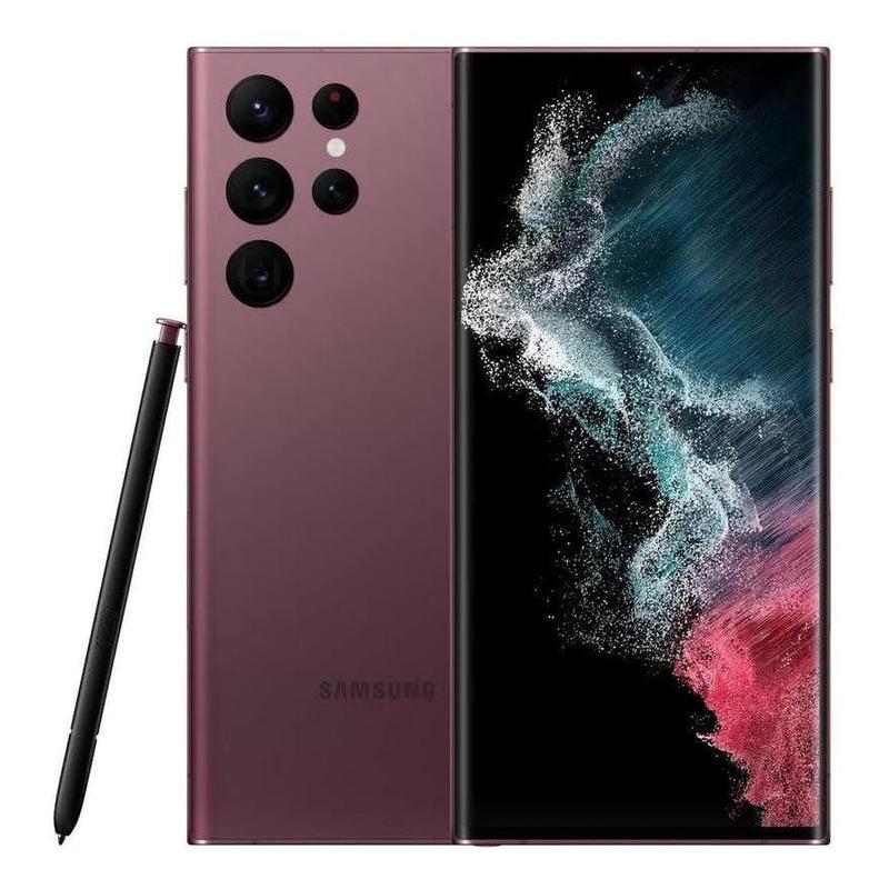 Samsung Galaxy S22 Ultra 5G 12GB 512GB Burgundy - Premium Pre-owned