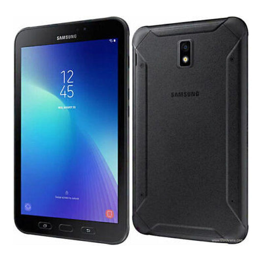 Samsung Galaxy Tab Active 2 16GB Wifi + Cellular w/- Rugged Case Black - Excellent - Pre-owned
