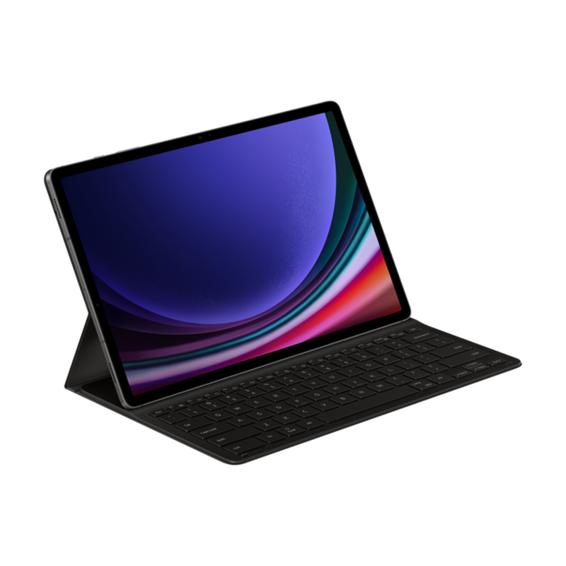 Samsung Galaxy Tab S9+ Book Cover Keyboard Slim Black - Excellent Pre-owned