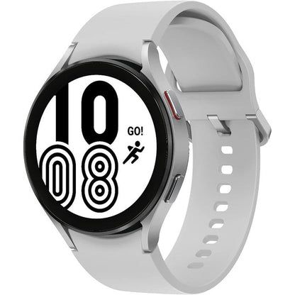 Samsung Galaxy Watch 4 44MM Aluminium Bluetooth Silver - Excellent - Pre-owned