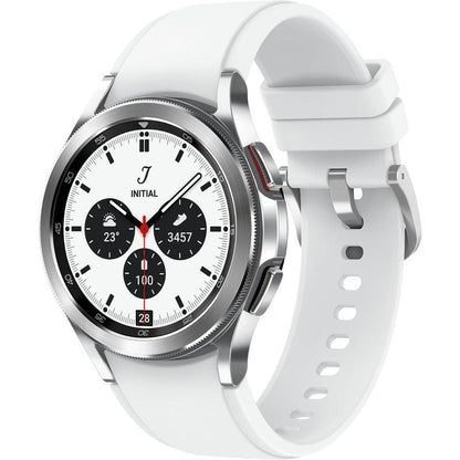 Samsung Galaxy Watch 4 Classic 42MM GPS Stainless Steel Silver Excellent - Pre-owned