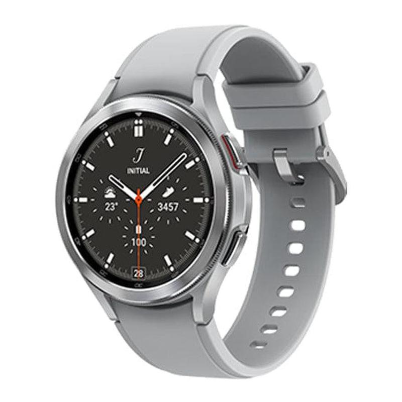 Samsung Galaxy Watch 4 Classic 46MM Stainless Steel GPS Silver Excellent Pre-owned