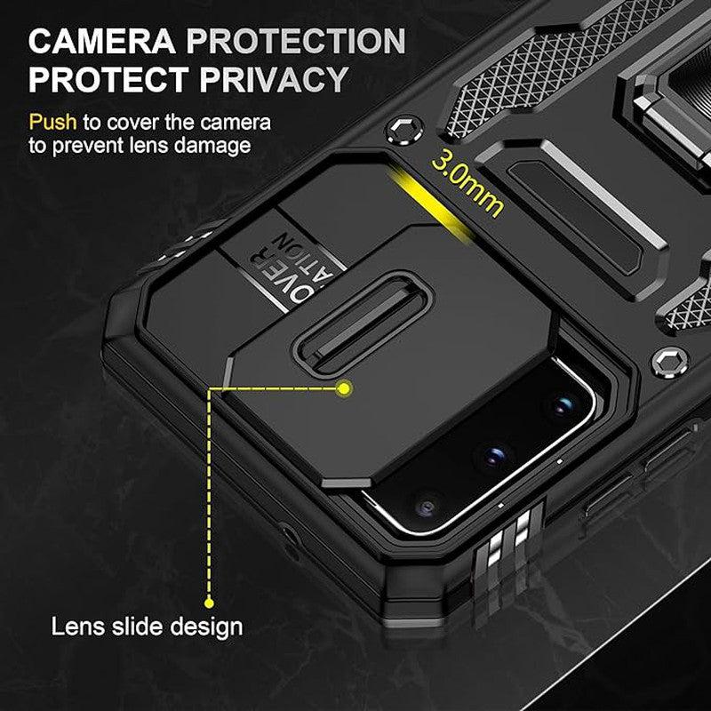 Samsung S20 FE Shockproof Rugged Military Grade - Black