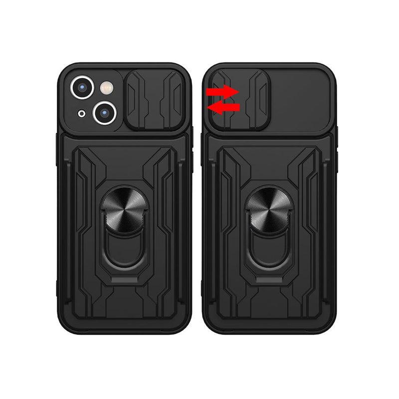Shockproof Mobile Phone Cover w/- Camera Protection for iPhone 11 Black