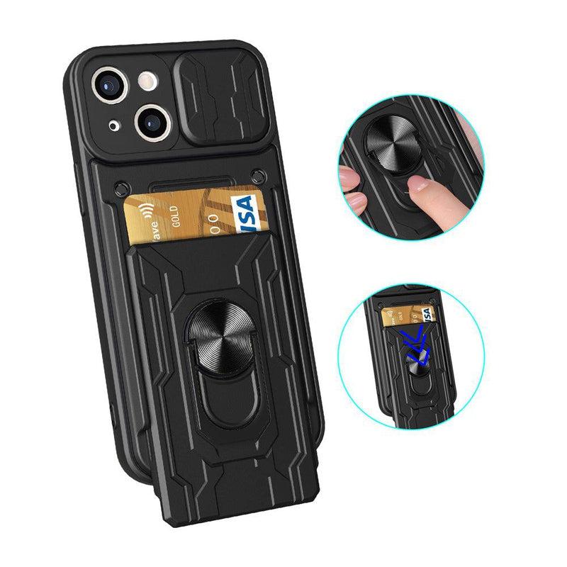 Shockproof Mobile Phone Cover w/- Camera Protection for iPhone XS Max Black