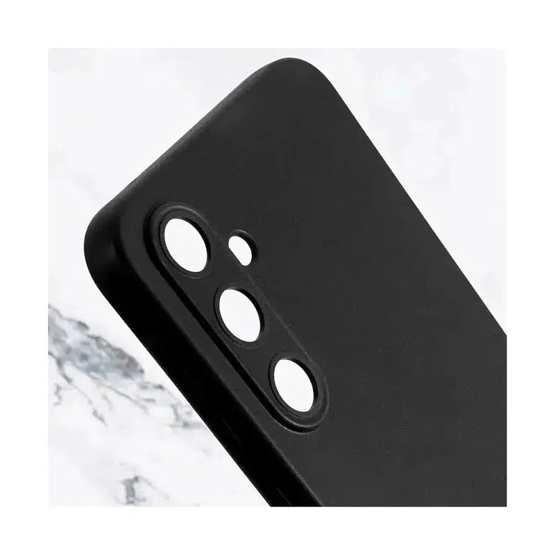 Silicone Cushion Case for Samsung Galaxy A24 - Black
