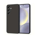 Silicone Cushion Case for Samsung Galaxy A24 - Black